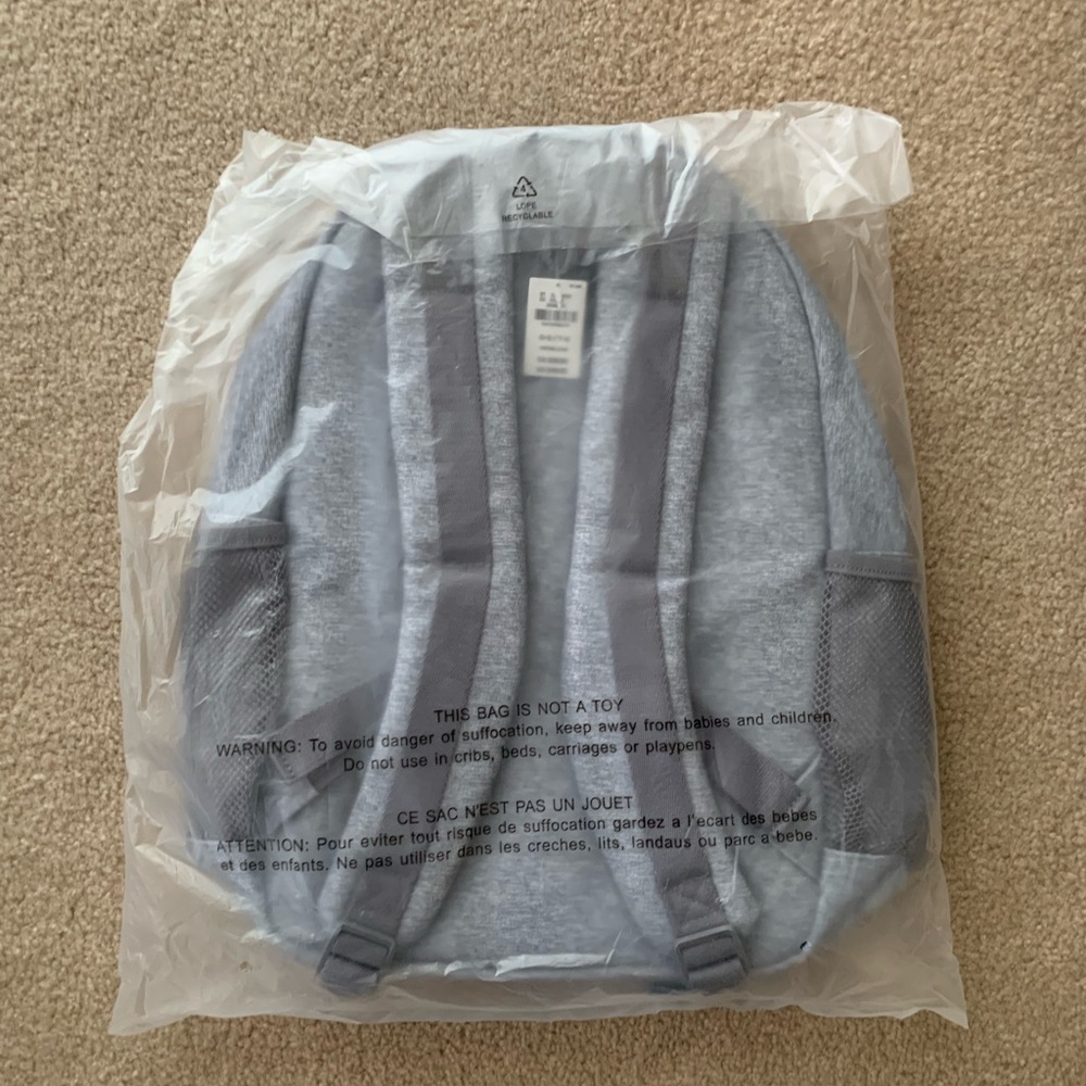 Gray Backpack - Picture 2 of 2